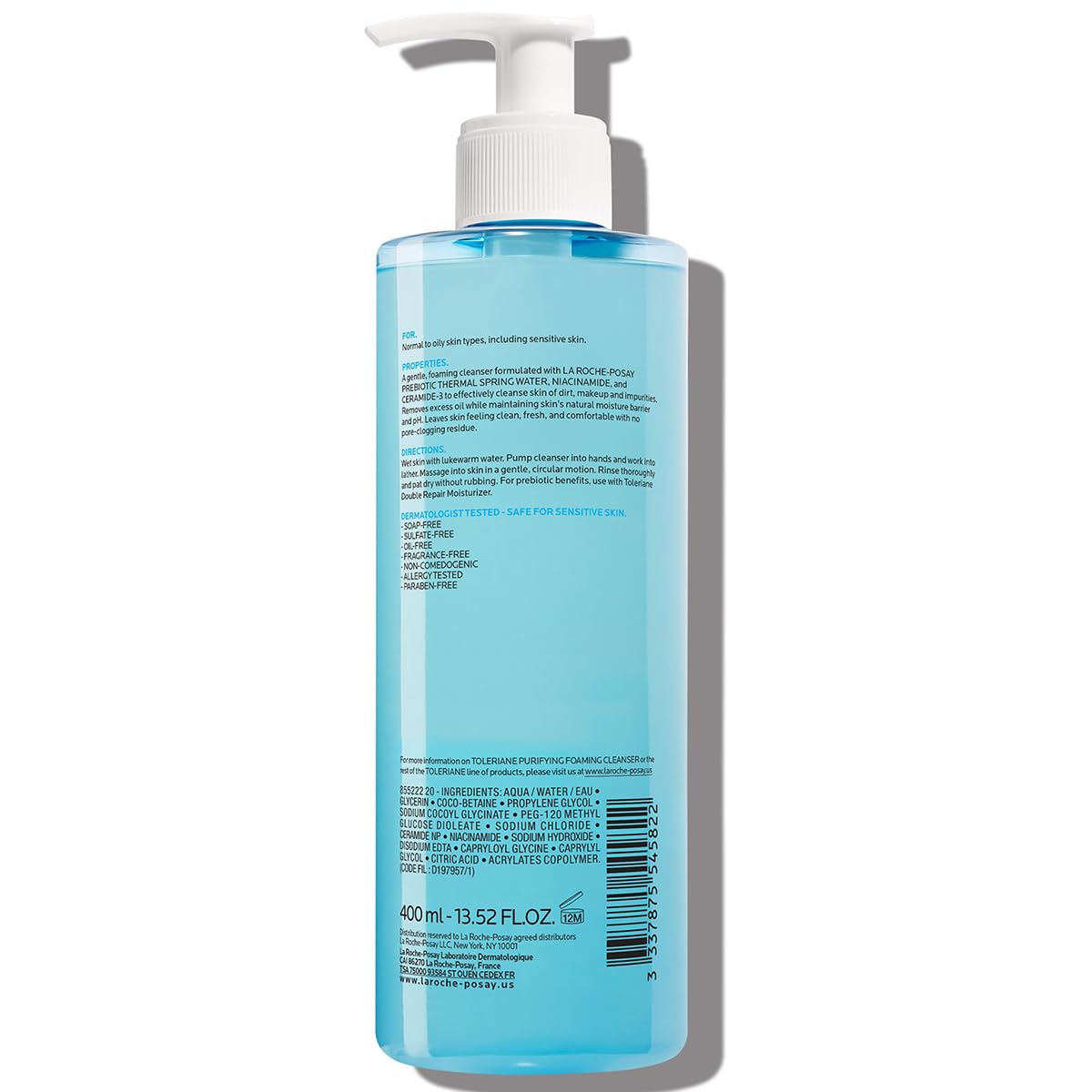 La Roche-Posay Toleriane Purifying Foaming Cleanser
