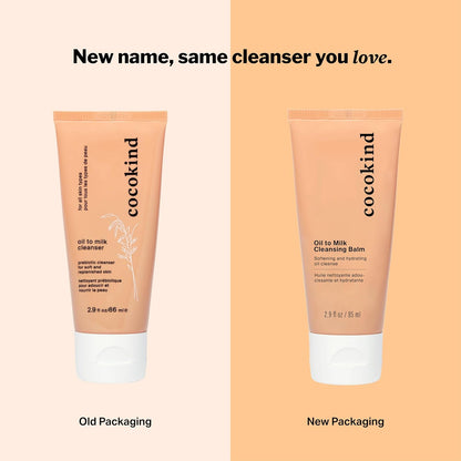 Cocokind Oil to Milk Cleansing Balm
