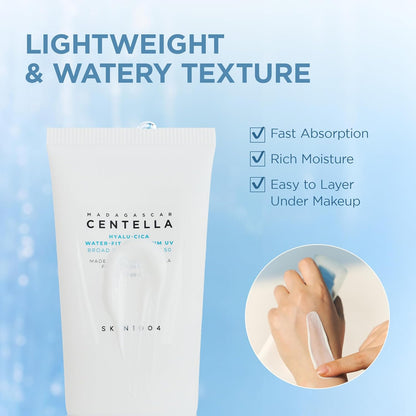 SKIN1004 Hyalu-Cica Water-Fit Sun Serum SPF 50