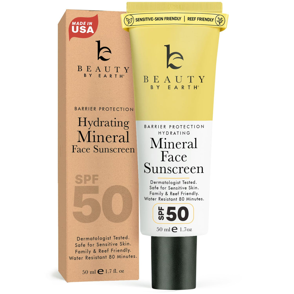 Mineral Face Sunscreen SPF 50