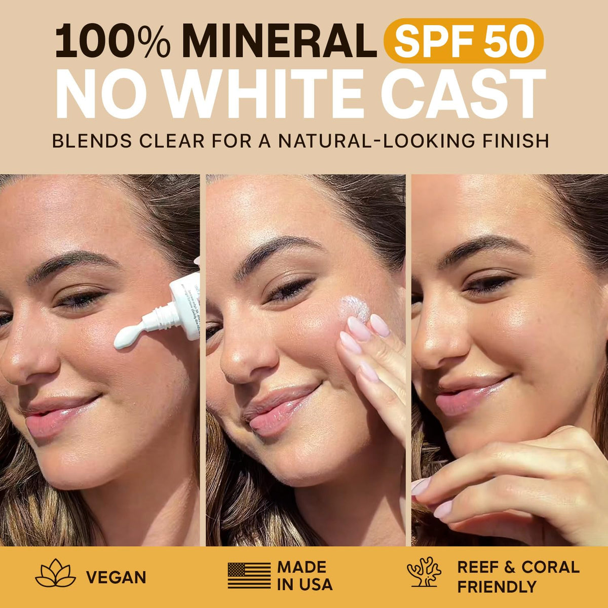 Mineral Face Sunscreen SPF 50