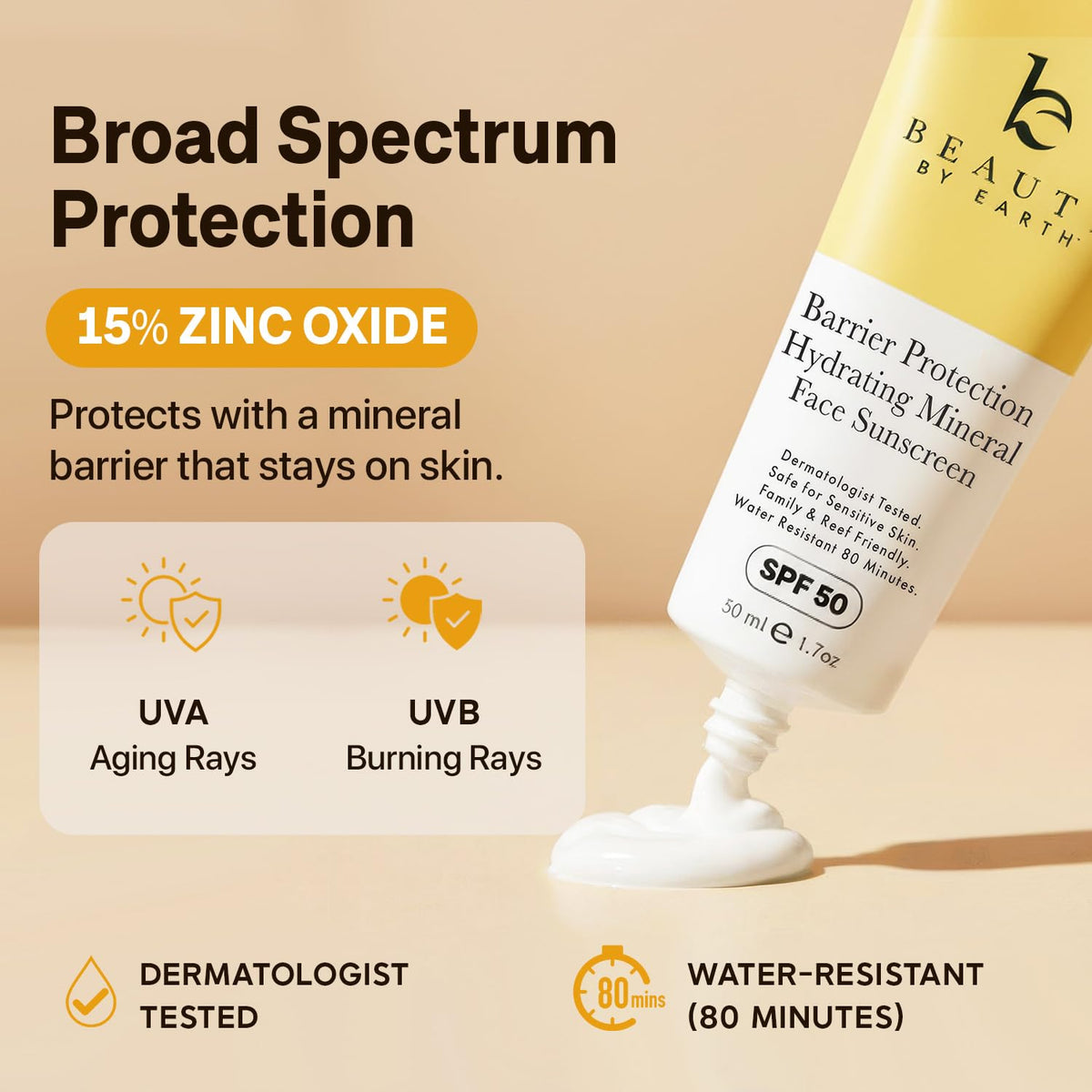 Mineral Face Sunscreen SPF 50